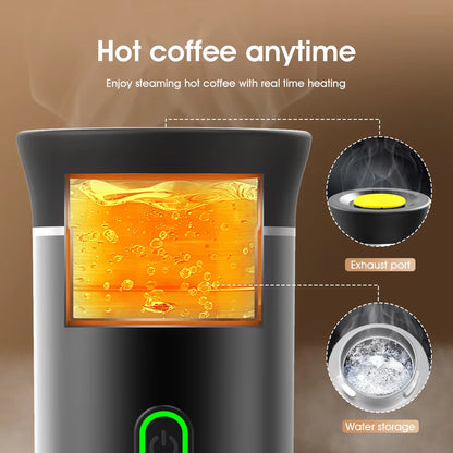 Portable Coffee Espresso Maker Machine Cafe Portable Capsule Coffee Machine 3 In1 Electric Grinder Travel Coffee Handy Espresso